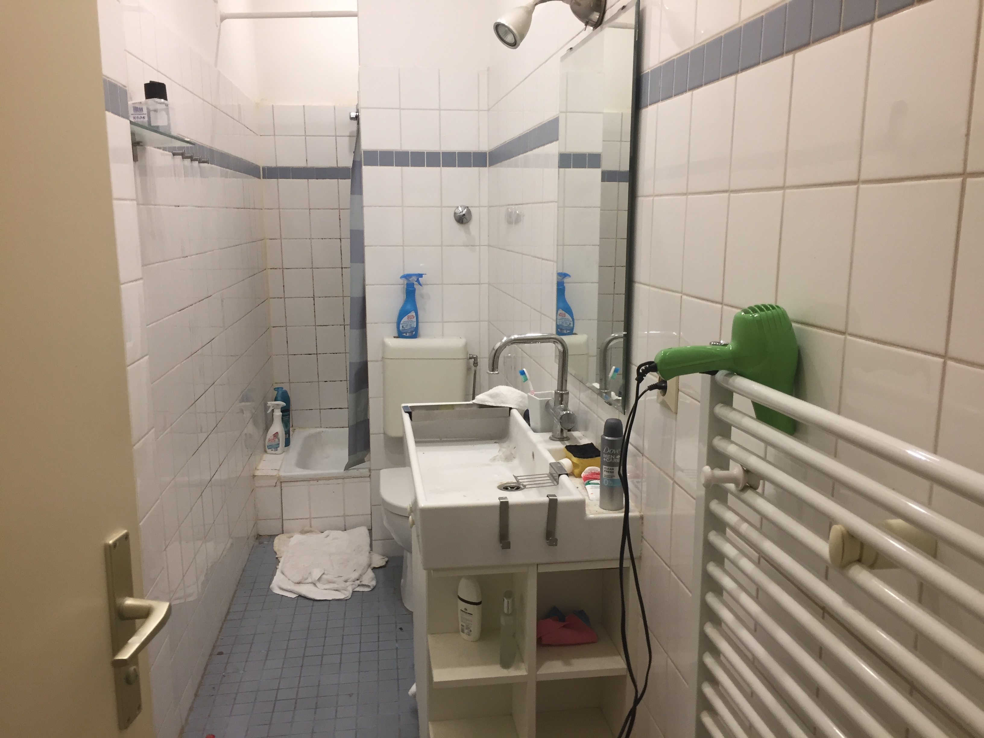 Das Bad: Vorher