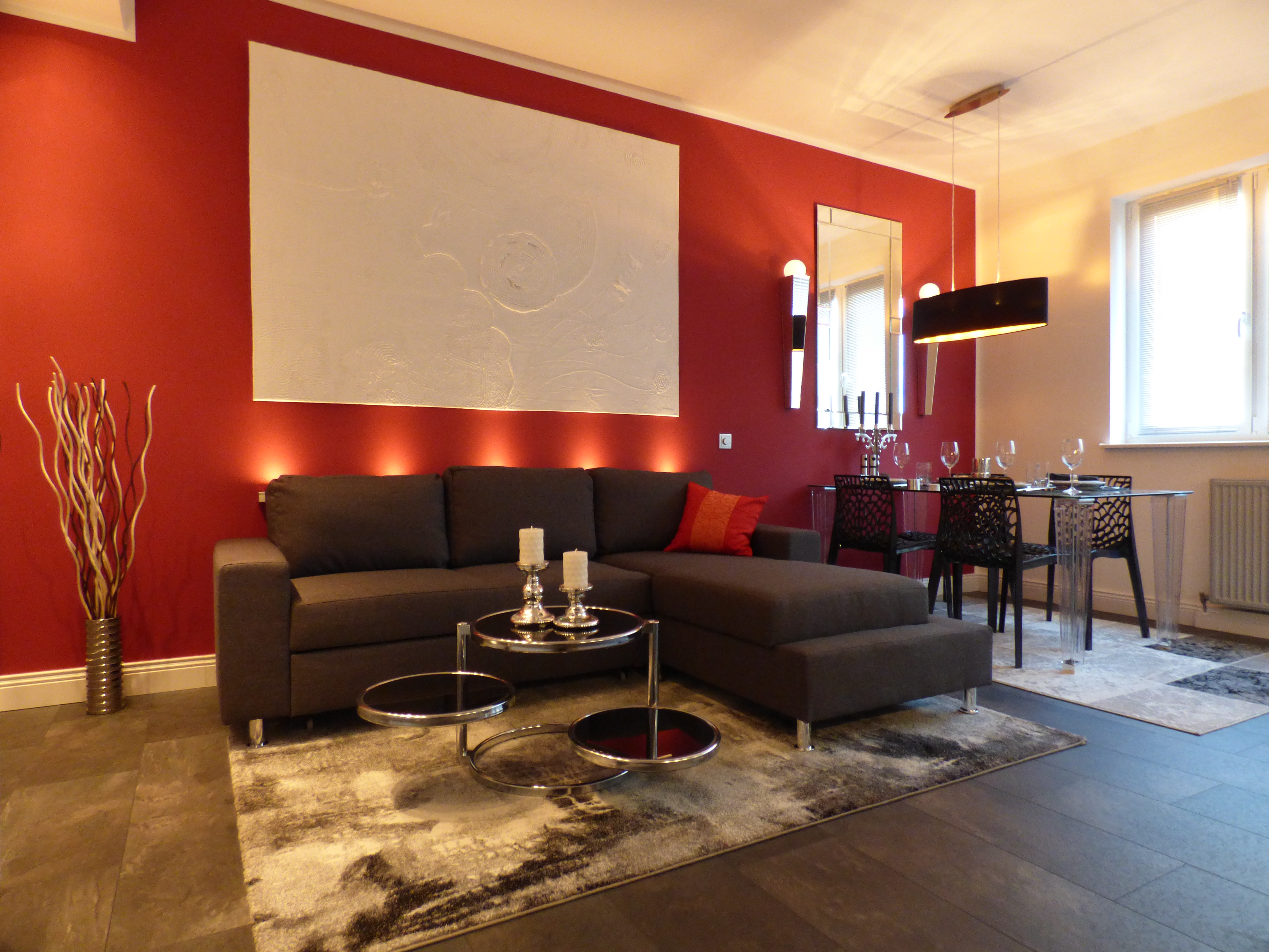 Wohnzimmer: nach dem Umbau