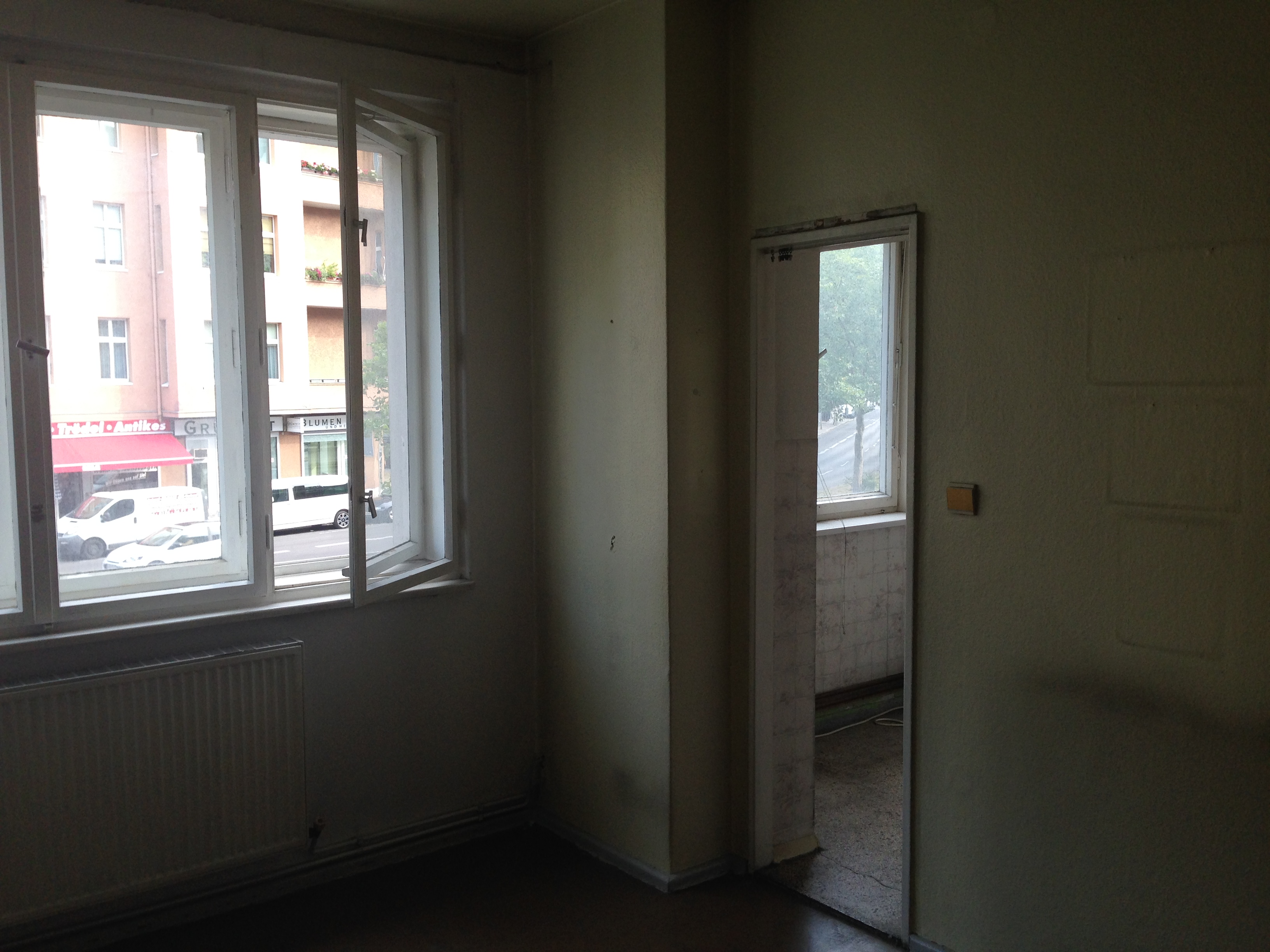 Offenes Wohnen: Vorher